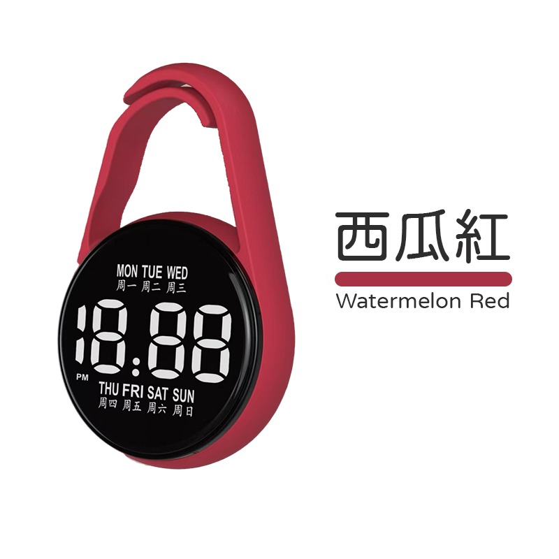 大螢幕電子掛錶 考試用電子掛錶 電子掛錶 水滴電子掛錶-規格圖10