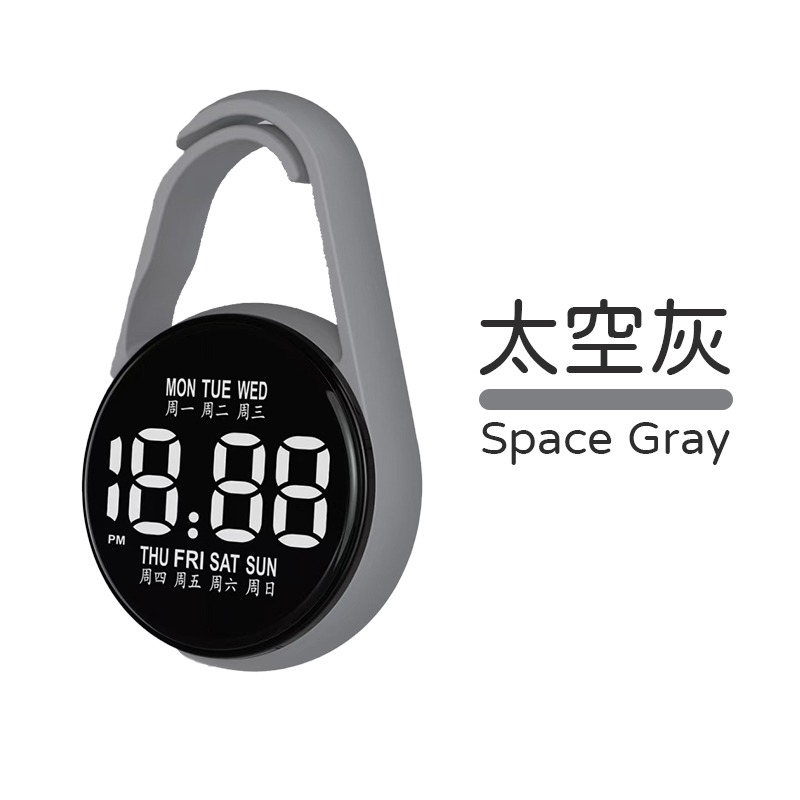 大螢幕電子掛錶 考試用電子掛錶 電子掛錶 水滴電子掛錶-規格圖10