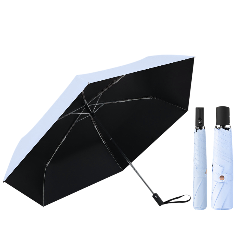 輕量黑膠傘 輕量自動傘 UPF50+ 輕量手動傘 羽毛雨傘 羽毛黑膠雨傘 抗UV自動傘 遮陽折疊傘 自動折疊傘-細節圖2