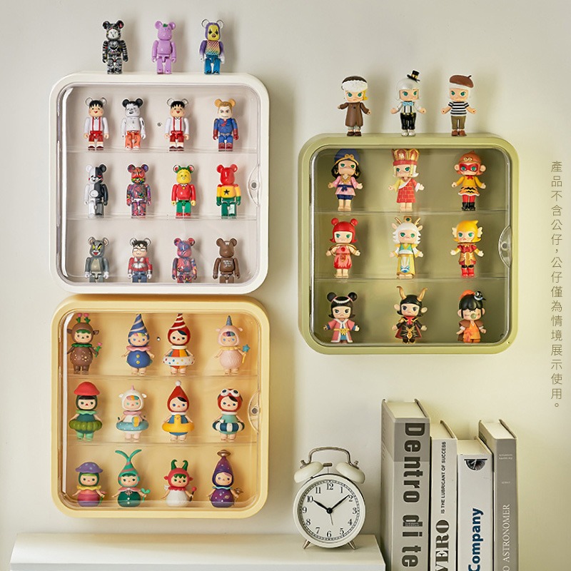 壁掛公仔收納盒 收納 展示櫃 收納盒 展示盒 公仔展示盒 公仔收納盒 盲盒展示盒 盲盒收納 盲盒收納盒 透明公仔收納盒-細節圖8