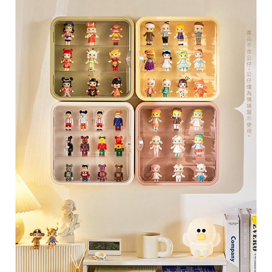 壁掛公仔收納盒 收納 展示櫃 收納盒 展示盒 公仔展示盒 公仔收納盒 盲盒展示盒 盲盒收納 盲盒收納盒 透明公仔收納盒-細節圖10