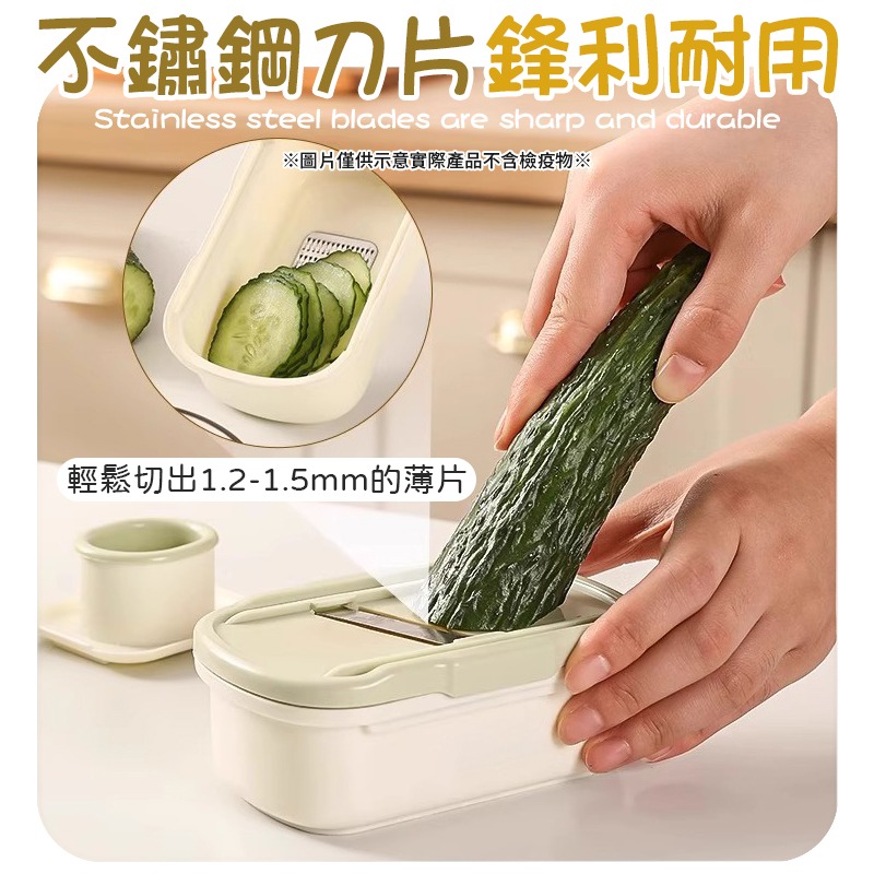 薑蒜研磨器 蒜頭切片器 二合一薑蒜研磨器 多功能薑蒜研磨器-細節圖8