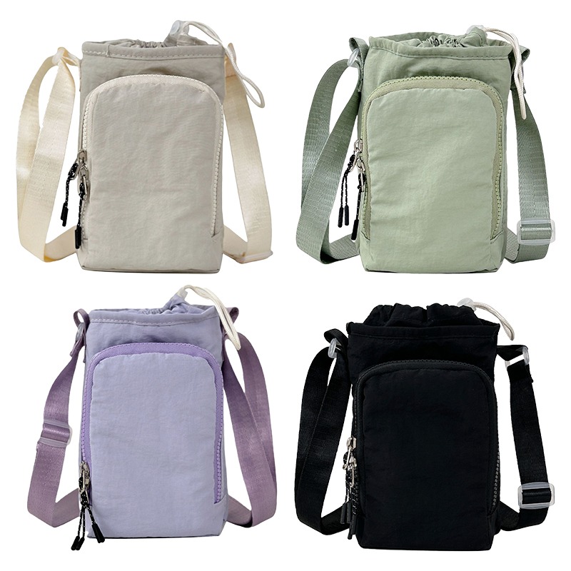 束口水壺背包 束口水壺背帶 斜背束口水壺包 束口水壺背袋 束口水壺袋-細節圖2