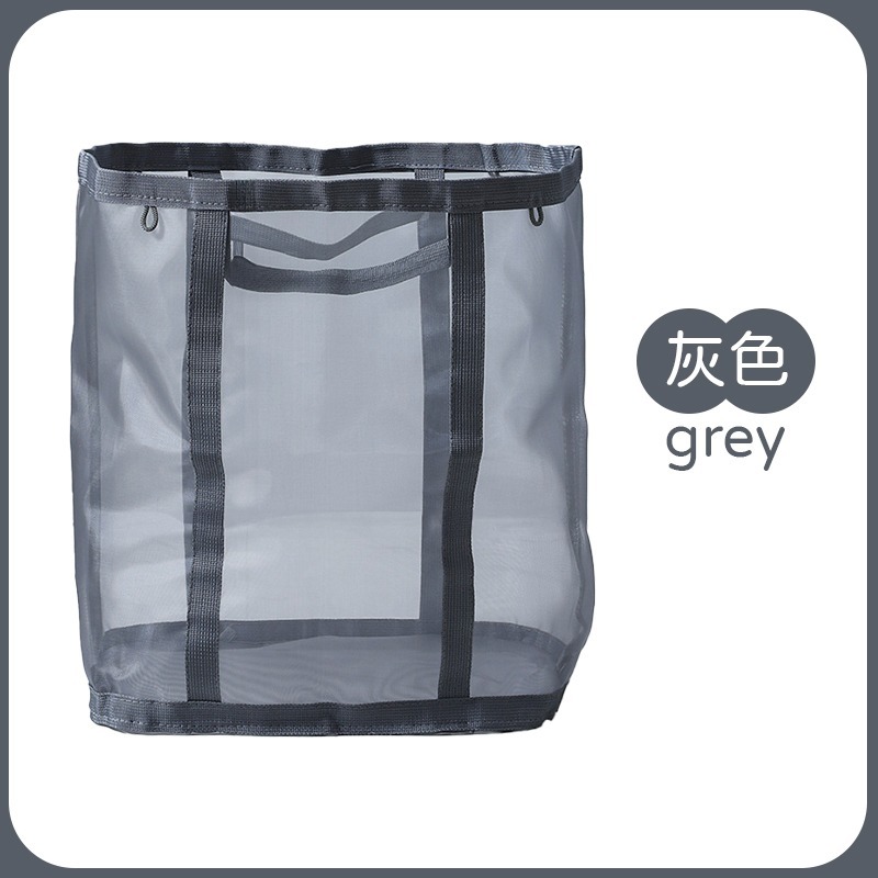 網紗洗衣籃 摺疊洗衣籃 透氣洗衣籃 網紗髒衣籃 透氣髒衣籃-規格圖10