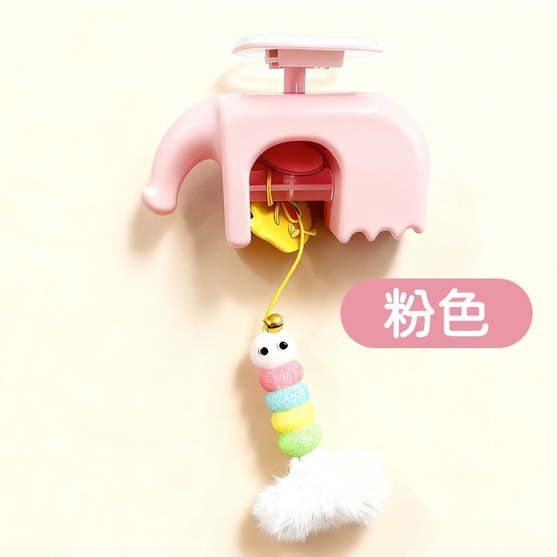 貓咪悠悠球 寵物悠悠球 逗貓悠悠球 掛門逗貓悠悠球 懸掛貓咪悠悠球-規格圖8