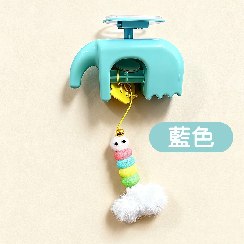 貓咪悠悠球 寵物悠悠球 逗貓悠悠球 掛門逗貓悠悠球 懸掛貓咪悠悠球-規格圖8