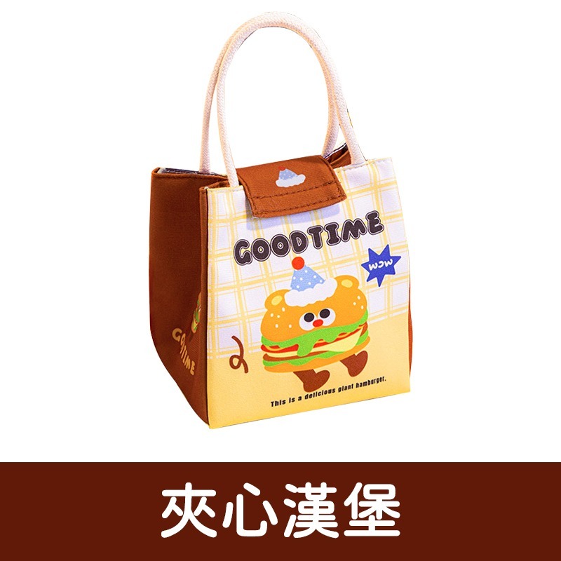 多巴胺便當袋 多巴胺保溫便當袋 卡通保溫便當袋 多巴胺大容量便當袋-規格圖9
