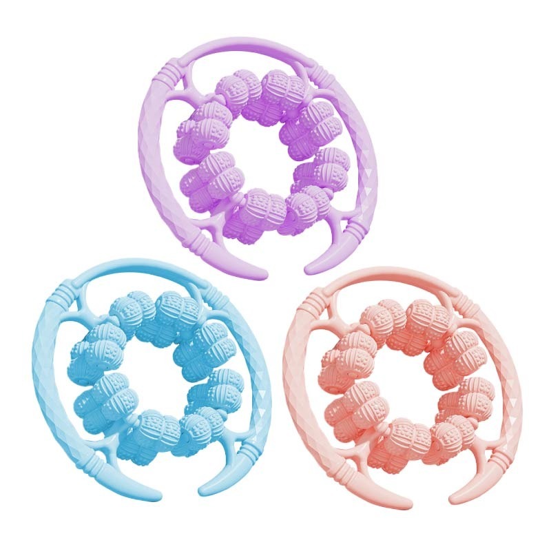 32輪環形按摩器 32滾輪按摩器 滾輪舒壓環 環形夾腿器 32輪夾腿按摩器-細節圖2