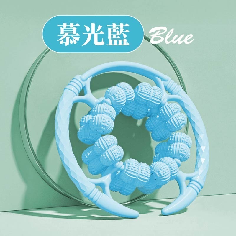 32輪環形按摩器 32滾輪按摩器 滾輪舒壓環 環形夾腿器 32輪夾腿按摩器-規格圖11