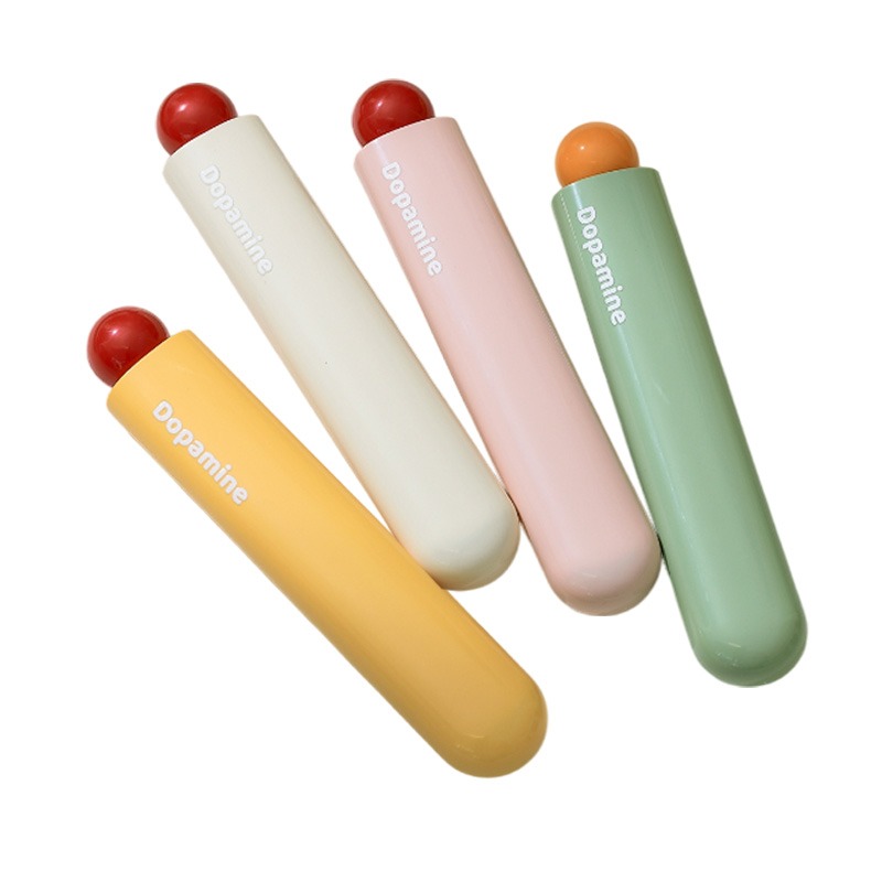 多巴胺餐具 多巴胺餐具組 湯匙筷子組 撞色環保餐具 304不鏽鋼抽拉式餐具組 便携餐具組-細節圖2