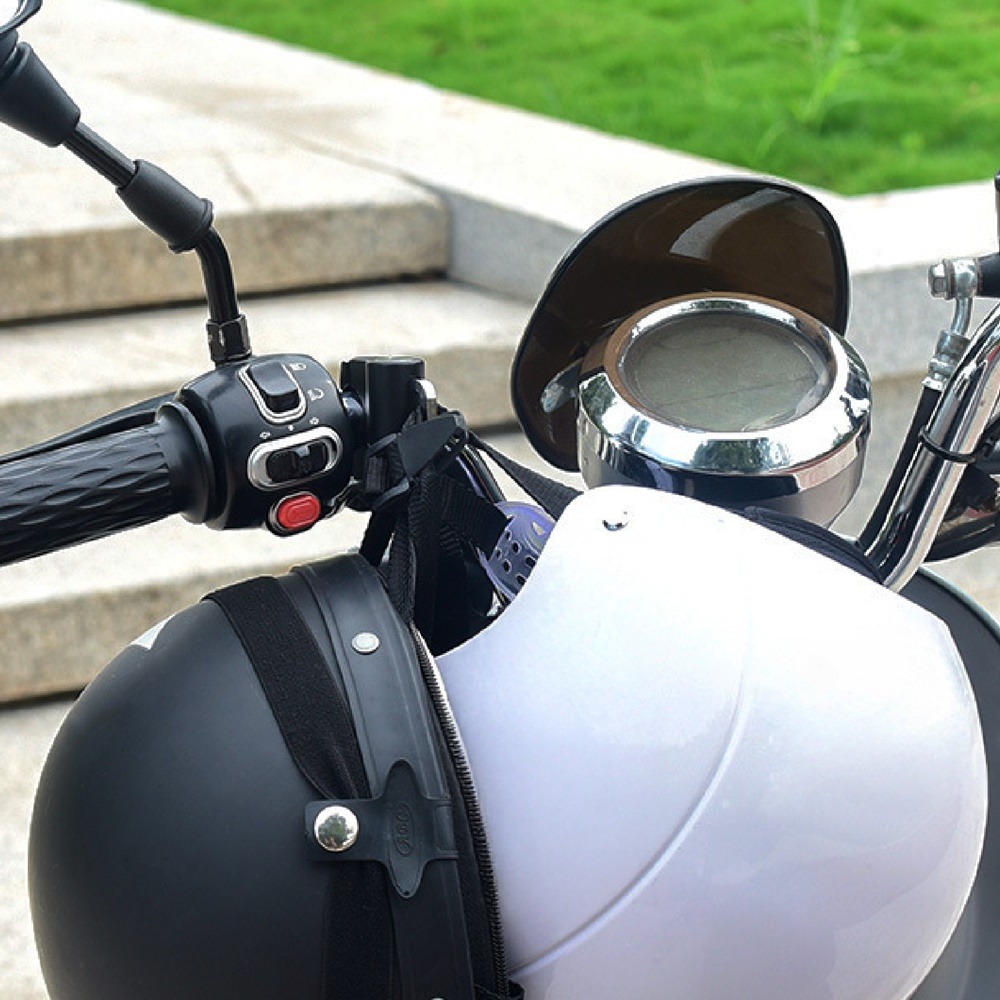 摩托車安全帽鎖 機車安全帽鎖 安全帽鎖 機車帽鎖 電動車頭盔鎖 防盜頭盔鎖 頭盔鎖 鎖頭 固定鎖-細節圖11