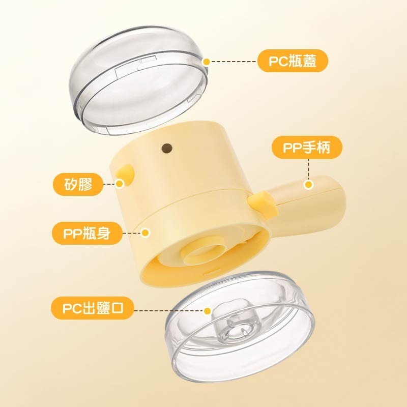 小鳥定量調味罐 小鳥定量鹽罐 定量控鹽罐 廚房定量調味罐 廚房小鳥調料罐-細節圖7