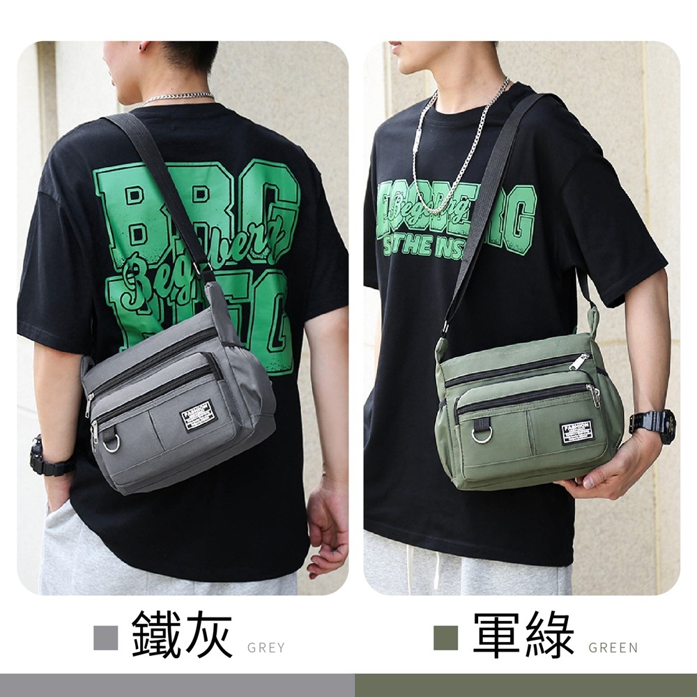 多層輕便斜背包 五層斜背包 機能斜挎包 多功能包包 男士斜背包 大容量斜背包 側背包 斜肩包 斜背包 多層包-細節圖10