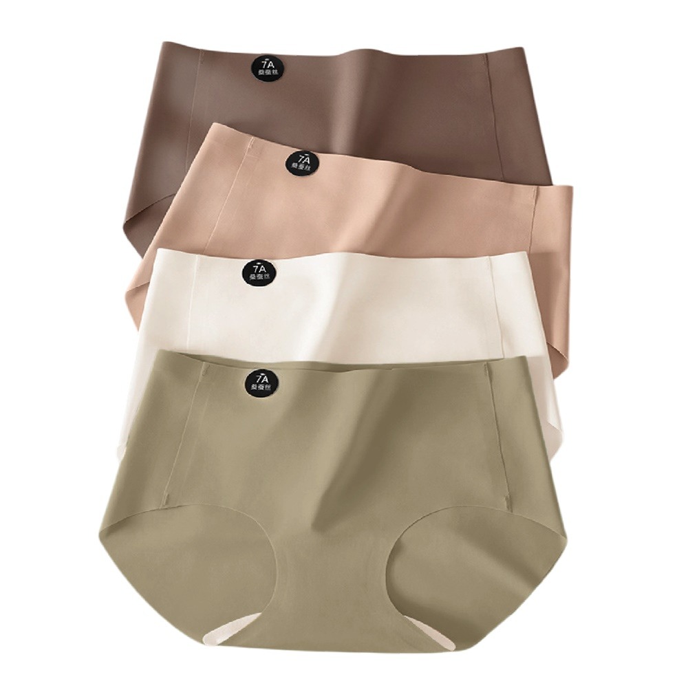 絲柔裸感內褲 冰絲無痕內褲 7A桑蠶內褲 涼感無痕內褲 無痕內褲 冰絲內褲-細節圖2