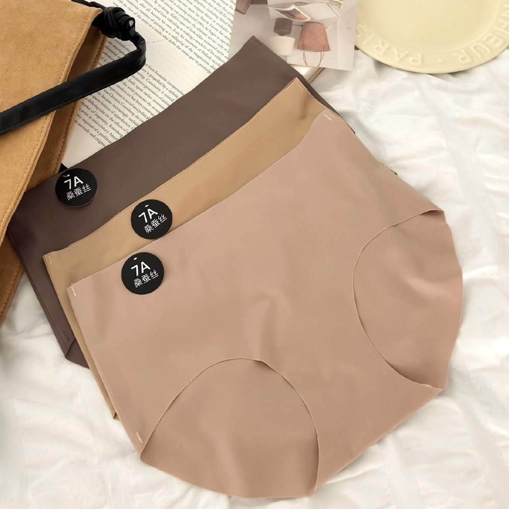 絲柔裸感內褲 冰絲無痕內褲 7A桑蠶內褲 涼感無痕內褲 無痕內褲 冰絲內褲-細節圖10