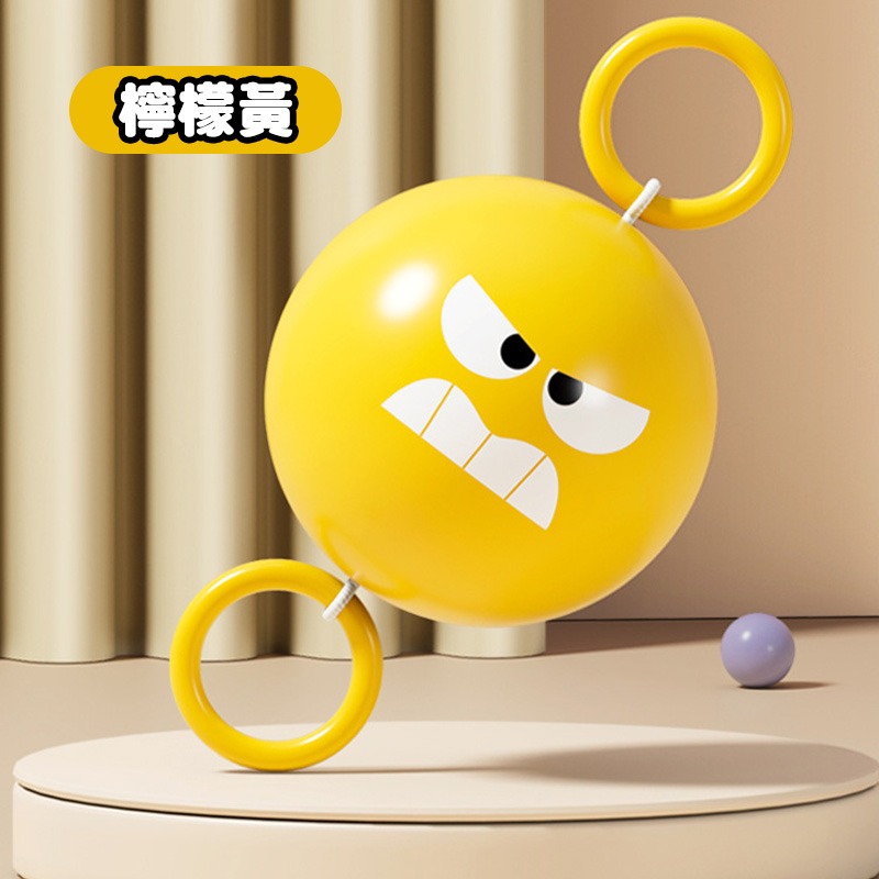 發光拉拉球 發光拉哨球 拉哨飛球 發光溜溜球 拉繩閃光球 可愛發光拉拉球 表情拉拉球-規格圖10