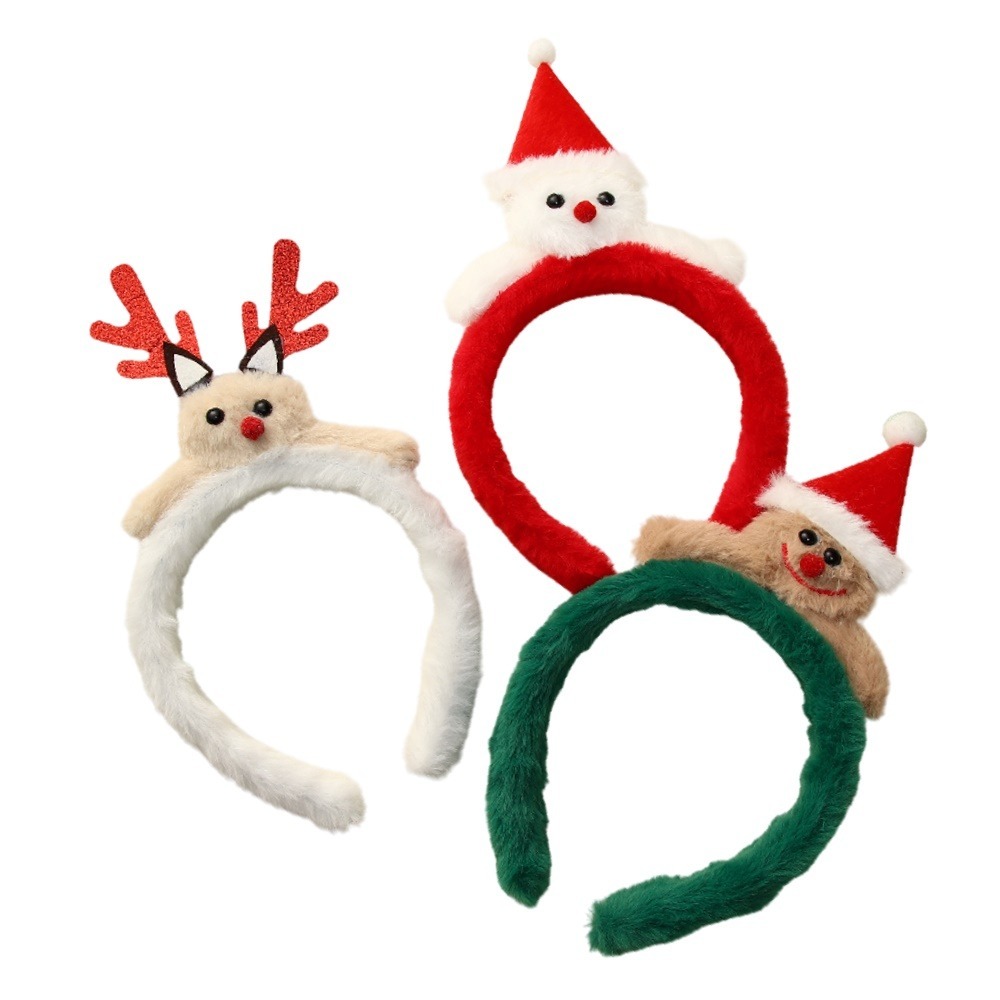 聖誕髮箍 聖誕節髮箍 聖誕頭飾 聖誕節頭飾 耶誕頭箍 聖誕造型髮箍 派對造型 頭飾 髮箍-細節圖2