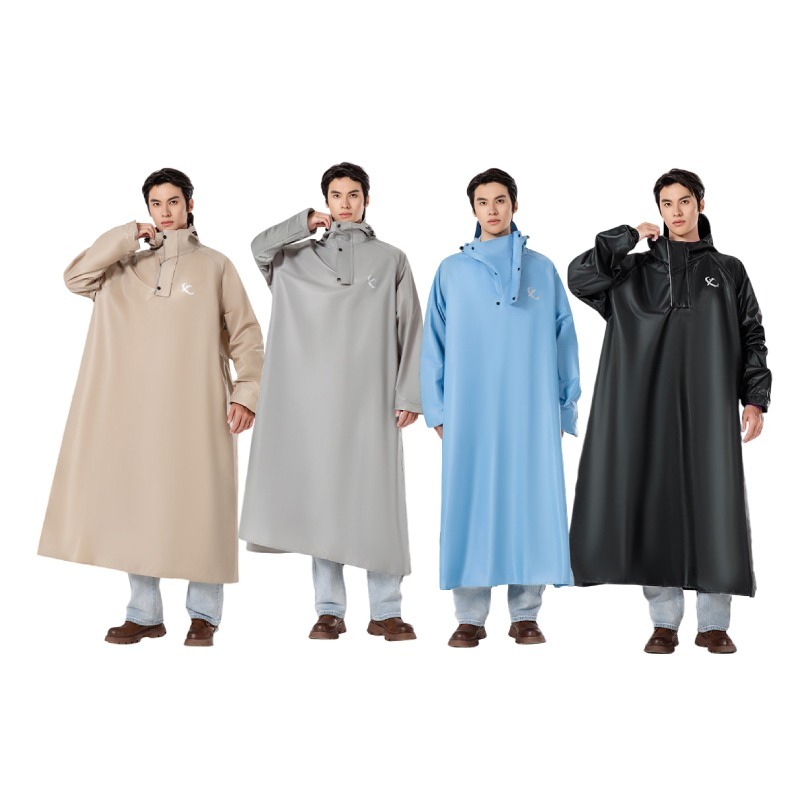 一體式雨衣 一件式雨衣 連身雨衣 機車雨衣 雨衣斗篷-細節圖2