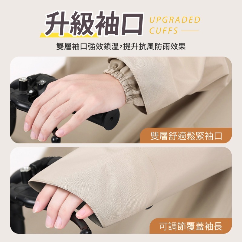 一體式雨衣 一件式雨衣 連身雨衣 機車雨衣 雨衣斗篷-細節圖6
