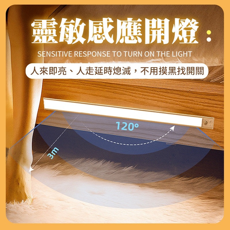 超薄人體感應燈 超薄感應燈 超薄人體感應燈條 LED超薄感應燈 遠紅外線遙控燈 卡扣超薄感應燈-細節圖4