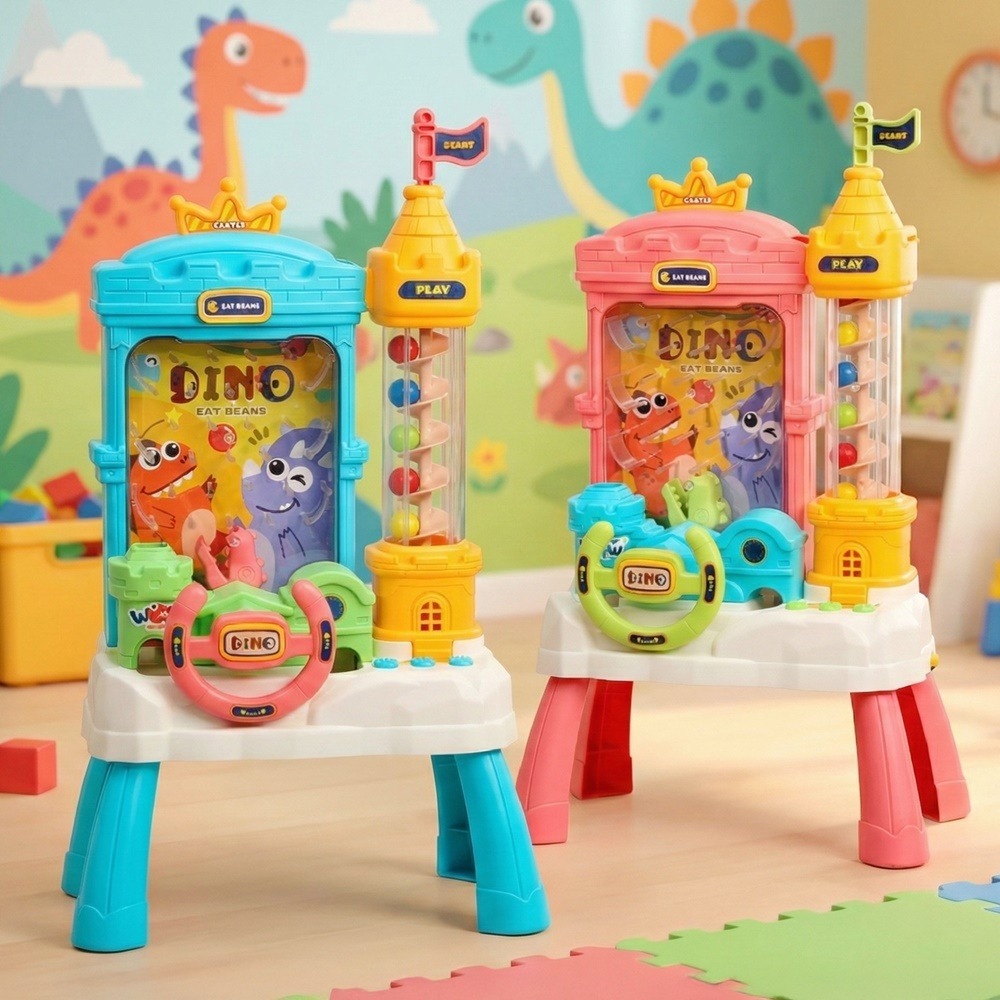 恐龍接豆機 電動接豆機 接豆遊戲機 豆豆遊戲機 接豆機 接豆豆機 遊戲機-細節圖11