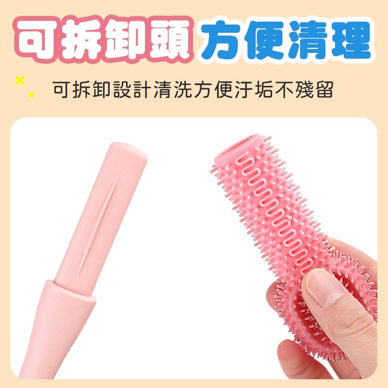 腳趾縫清潔刷 洗腳指縫神器 洗腳指縫清潔刷 矽膠腳指縫清潔刷 腳趾縫洗腳刷 足部清潔刷 加長腳趾清潔刷-細節圖7