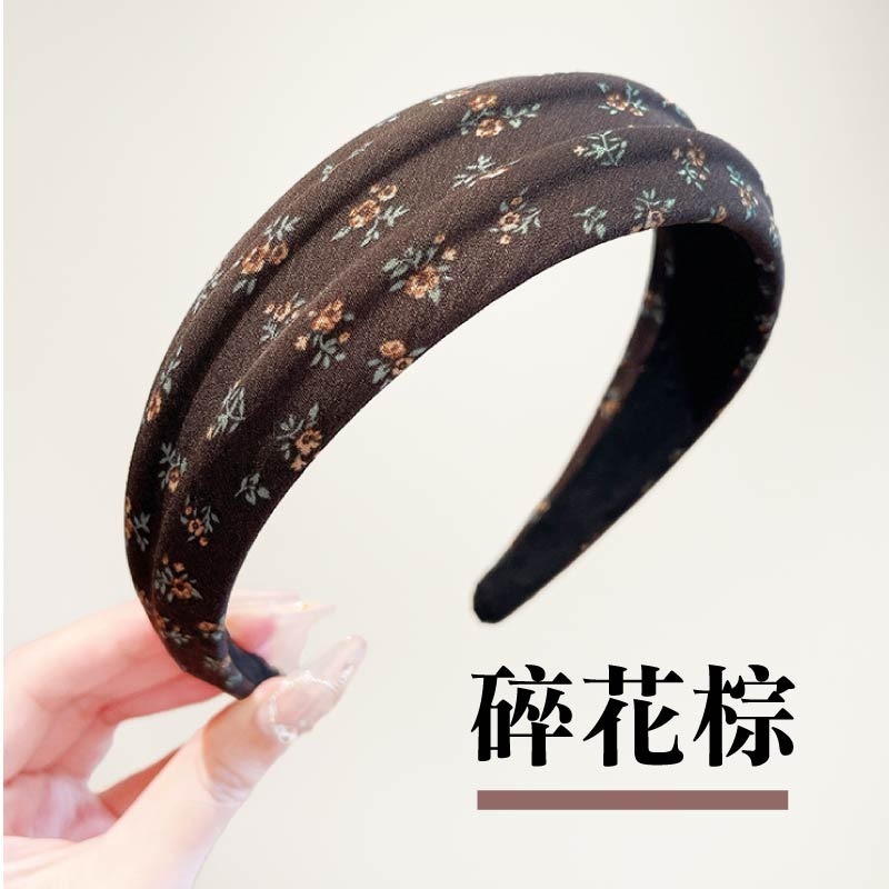 秋冬復古髮箍 秋冬髮箍 紅色復古髮箍 聖誕紅素色髮箍 大紅色髮箍 復古寬邊頭箍-規格圖11