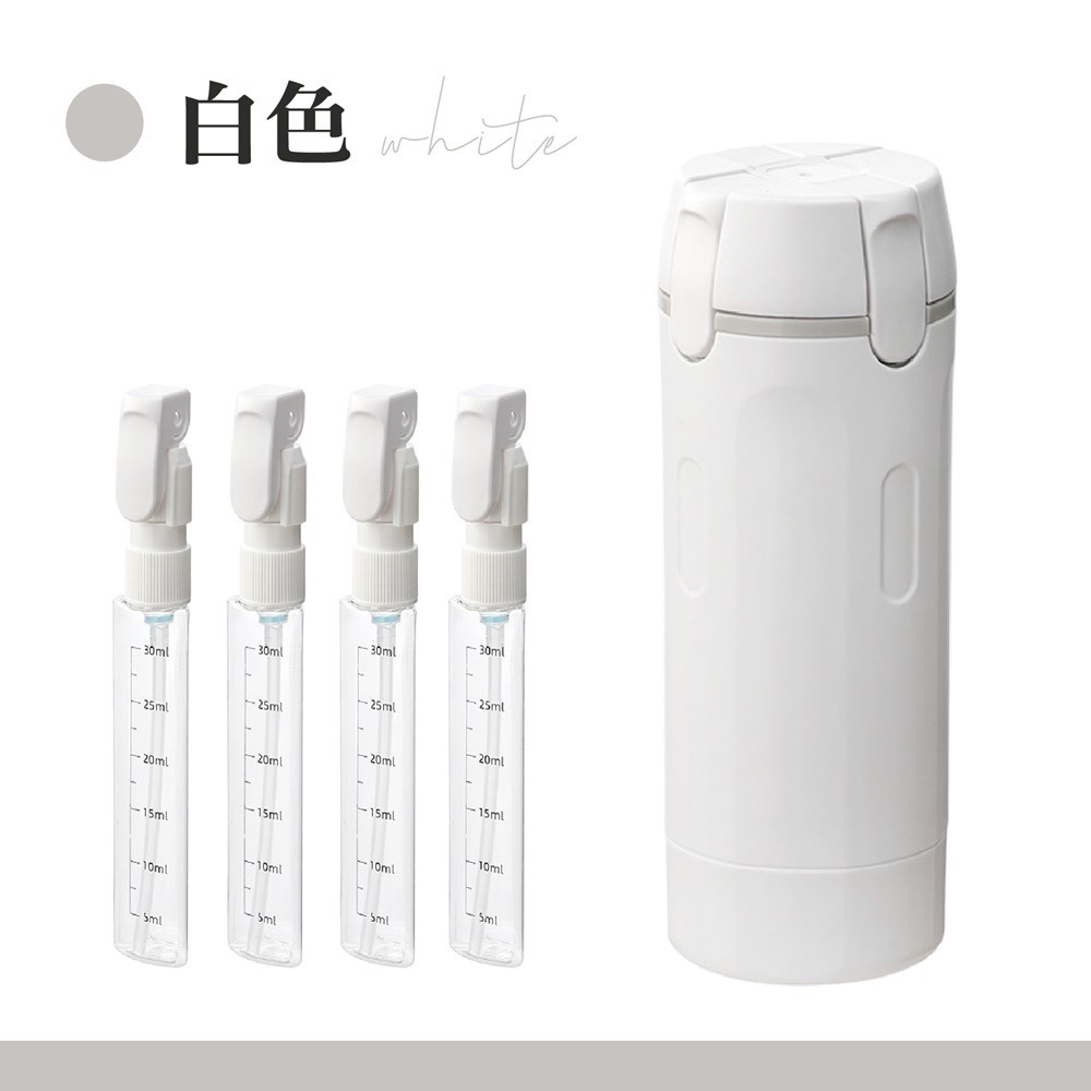 四合一旅行分裝瓶 多功能分裝瓶 按壓分裝瓶 旅行分裝瓶 旅行分裝罐 沐浴乳分裝瓶 分裝瓶-規格圖10