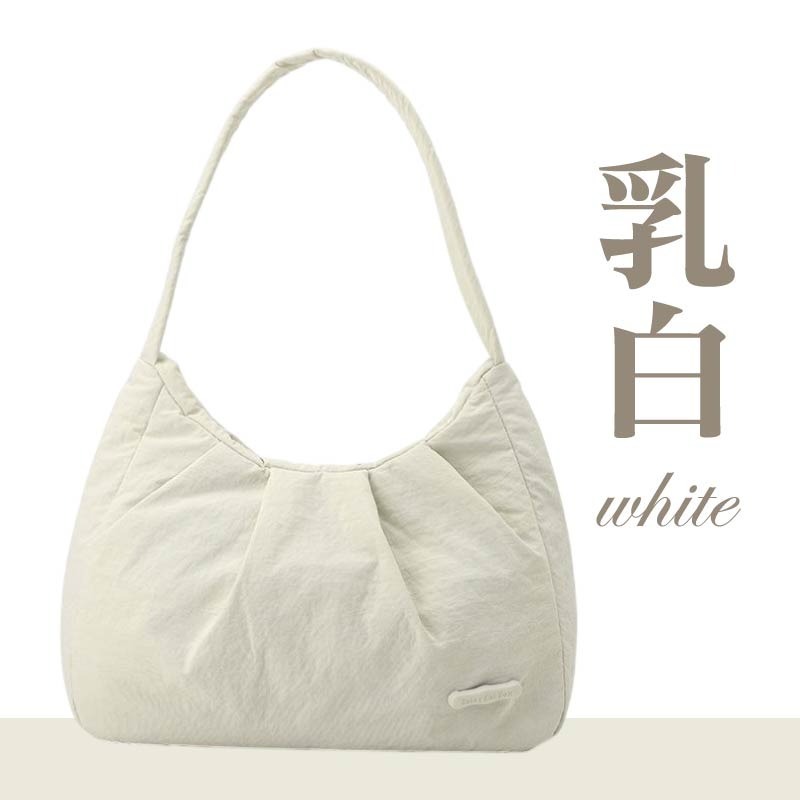 尼龍腋下包 皺摺單肩包 肩背腋下包 腋下包 水餃包-規格圖10