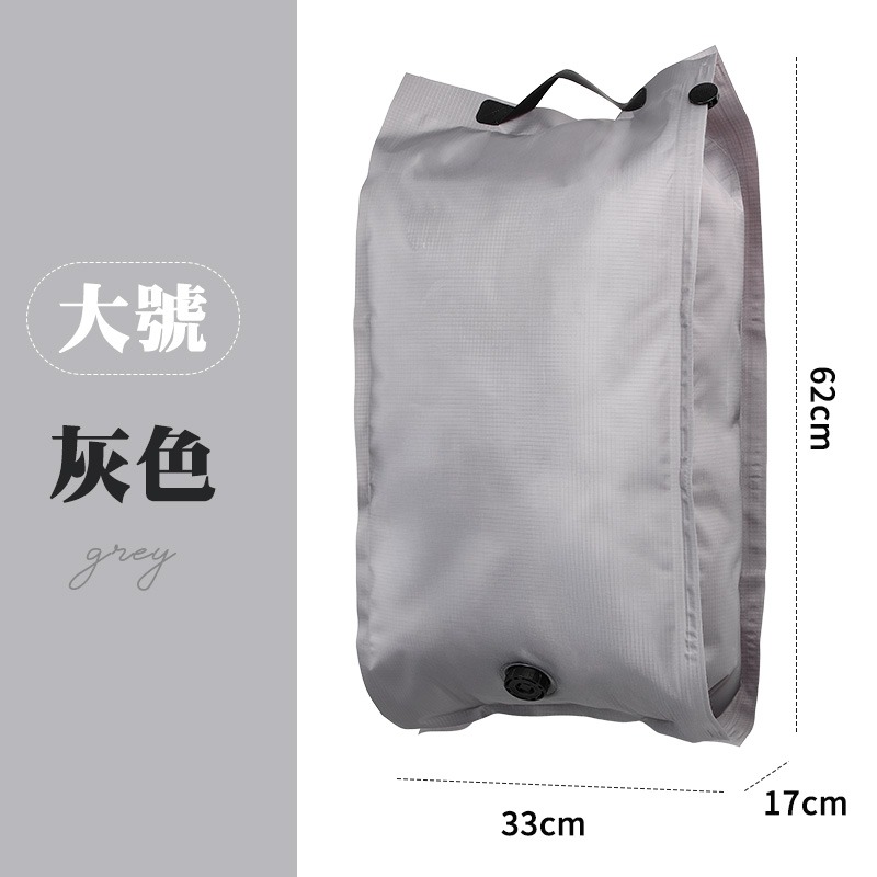 氣密旅行壓縮袋 加厚壓縮袋 旅行壓縮袋 真空壓縮袋 衣物壓縮收納包 行李壓縮袋 手提行李壓縮袋-規格圖10