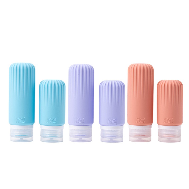 矽膠分裝瓶 旅行分裝瓶 乳液分裝瓶 洗髮精分裝瓶 沐浴乳分裝瓶 旅行擠壓瓶 60ml分裝瓶 90 ml分裝瓶-細節圖2