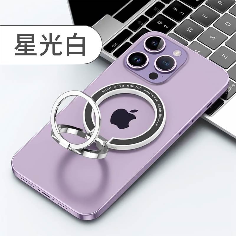 金屬磁吸雙環支架 雙面磁吸指環扣 磁吸雙環支架 雙層指環扣 磁吸指環扣 指環支架-規格圖11