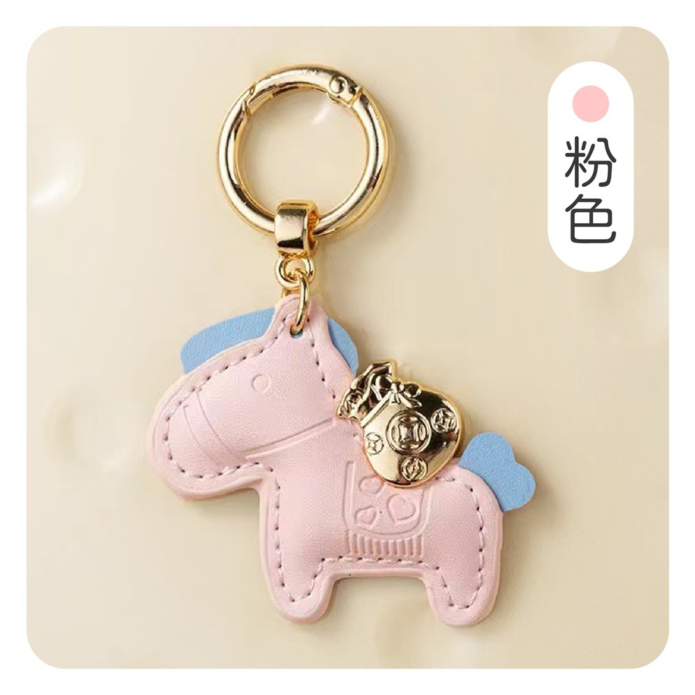 馬上有錢鑰匙圈 可愛馬造型鑰匙圈 馬上有錢 小馬鑰匙圈 馬年吊飾 招財吊飾-規格圖7