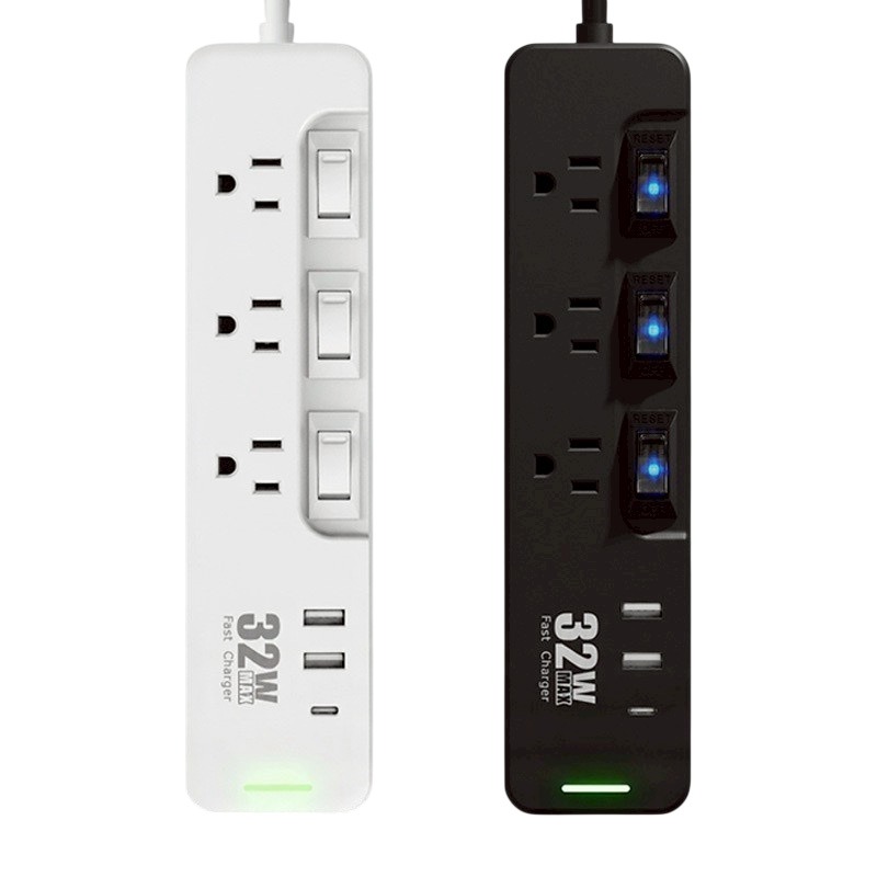 1650W GaN延長線USB延長線 32W延長線 快充延長線 氮化鎵延長線 1.8米延長線 PD延長線-細節圖2