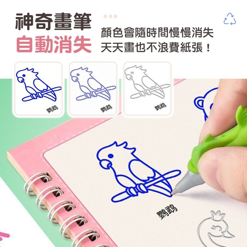 凹槽繪畫本 控筆訓練本 線條練習本 繪畫練習本 凹槽練習本-細節圖3