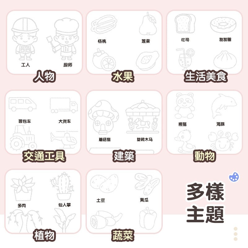 凹槽繪畫本 控筆訓練本 線條練習本 繪畫練習本 凹槽練習本-細節圖5