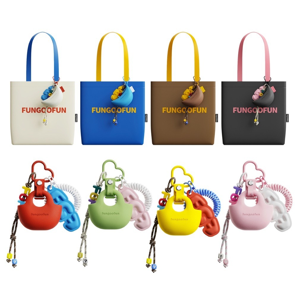 多巴胺繽紛掛件包 多巴胺吊飾包 耳機掛件包 環保袋掛件包 mini掛件 零錢收納包-細節圖2