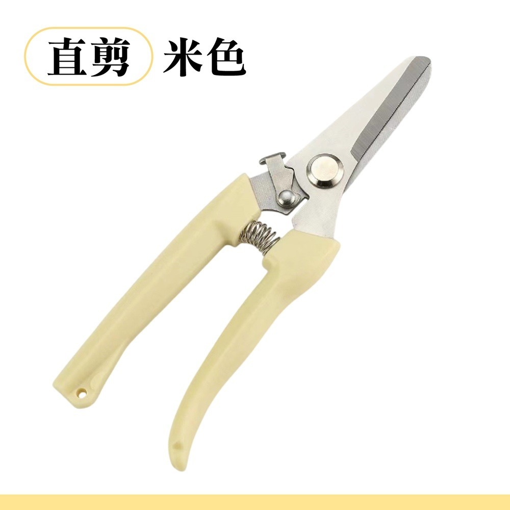 不鏽鋼 園藝剪刀 花園園藝剪 修枝剪刀 花藝剪刀 粗枝剪刀 園藝剪 果樹剪 修花剪刀 盆栽修剪-規格圖10
