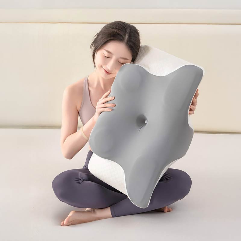 蝶型護頸枕 蝶型雙向護頸枕 蝶型記憶枕 蝶型記憶棉枕 蝶型枕-細節圖11