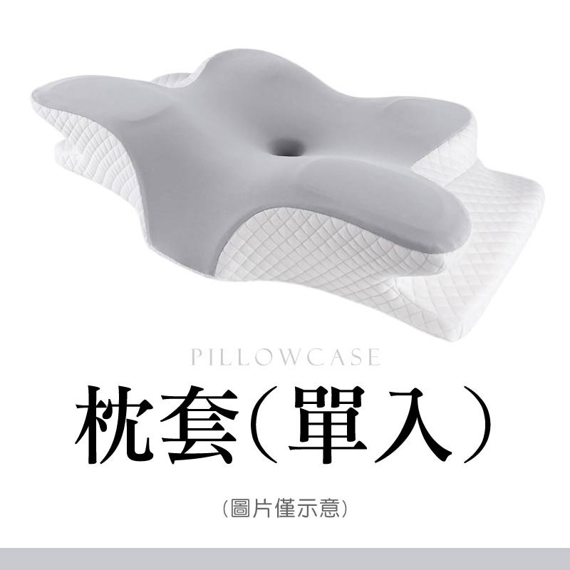 蝶型護頸枕 蝶型雙向護頸枕 蝶型記憶枕 蝶型記憶棉枕 蝶型枕-規格圖11