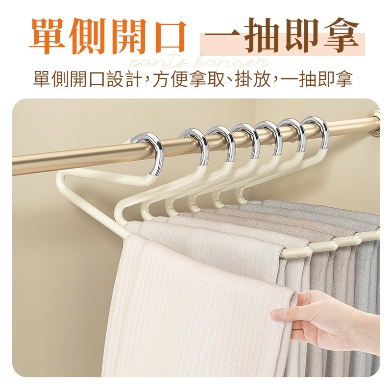 鵝型褲架 Z型衣架 止滑褲架 褲子衣架 萬用褲架 加粗防滑衣架 奈米浸塑褲架 鵝型衣架-細節圖4