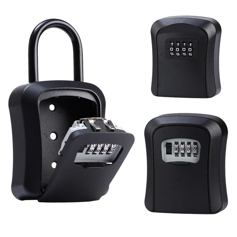 密碼鎖盒 密碼鎖鑰匙盒 小信箱密碼鎖 鑰匙密碼盒 鎖盒號碼鎖 密碼鎖盒 鑰匙收納盒-細節圖2