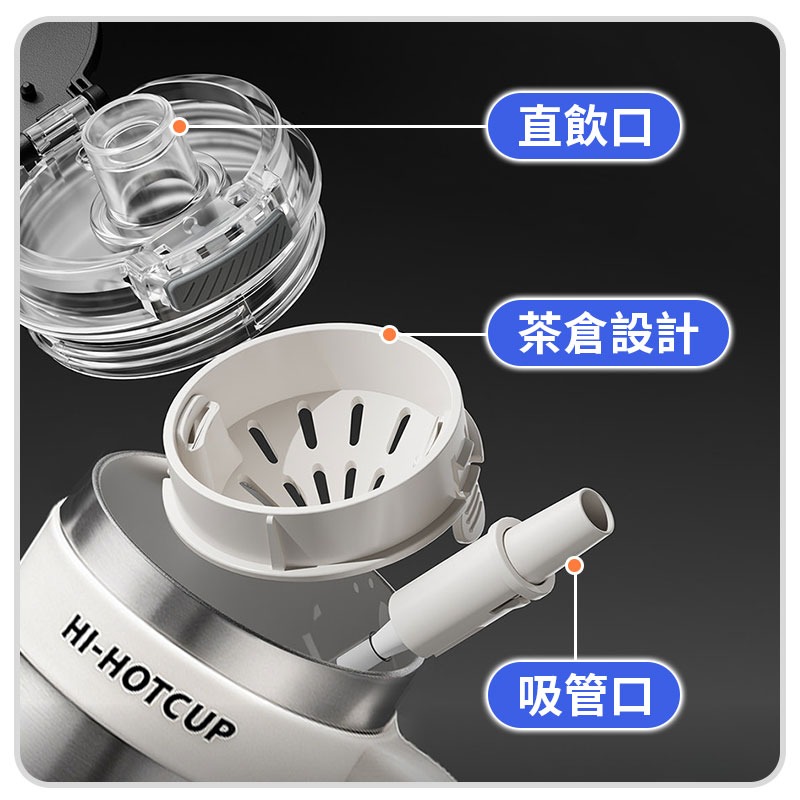 1200ml 彈蓋陶瓷冰壩杯 彈蓋保溫杯 陶瓷保溫瓶 手提冰霸杯 大容量保溫杯-細節圖5