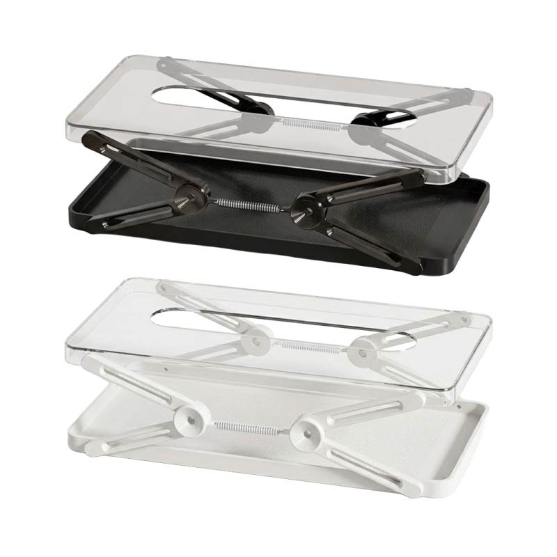 升降彈簧紙巾盒 彈簧收納盒 伸縮紙巾盒 彈簧抽紙盒 彈簧衛生紙盒 面紙盒-細節圖2