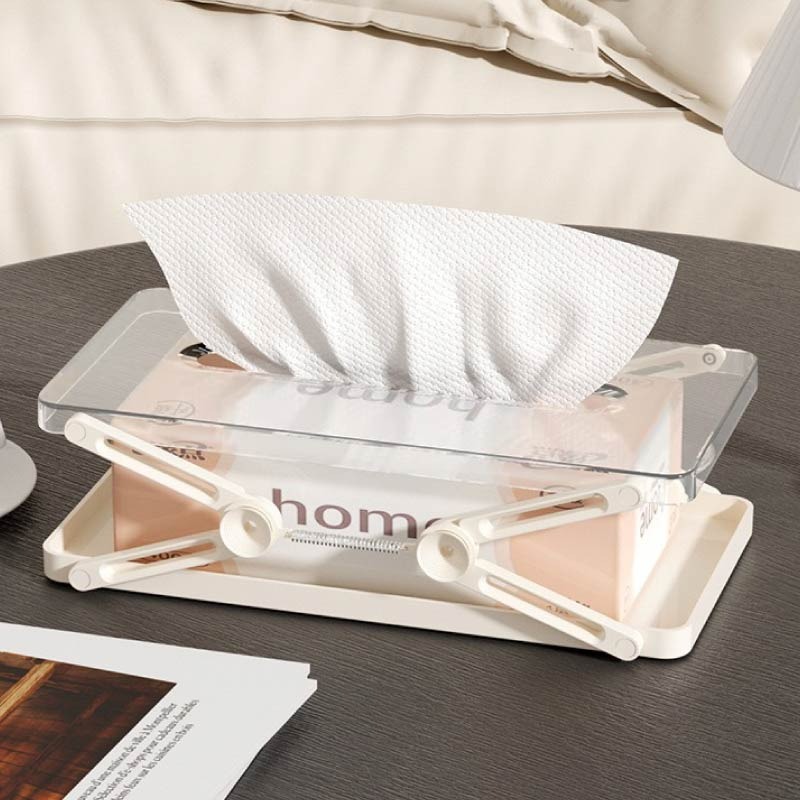 升降彈簧紙巾盒 彈簧收納盒 伸縮紙巾盒 彈簧抽紙盒 彈簧衛生紙盒 面紙盒-細節圖9