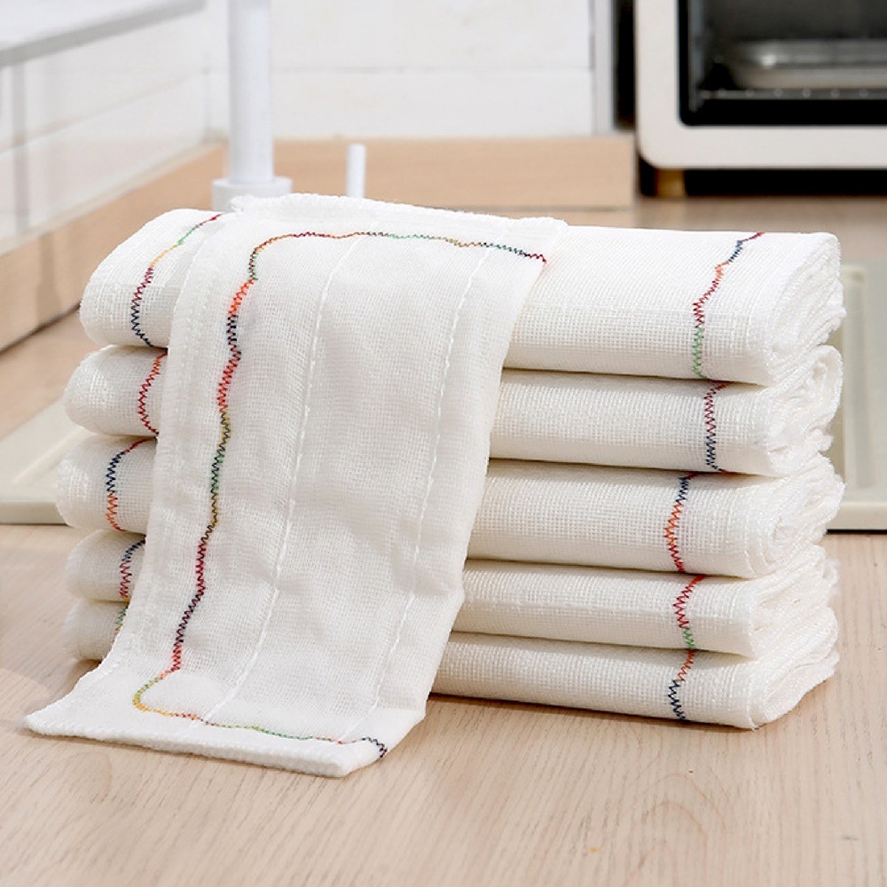 12層 彩虹不沾油抹布 彩虹棉紗抹布 不沾油棉紗抹布 彩虹抹布 棉紗抹布 去油抹布-細節圖10