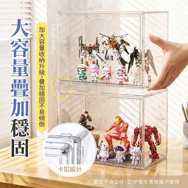 透明壁掛公仔盒 公仔收納盒 壁掛透明收納盒 透明展示盒 透明公仔收納盒 公仔展示盒-細節圖7