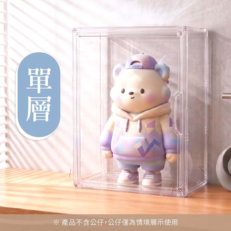 透明壁掛公仔盒 公仔收納盒 壁掛透明收納盒 透明展示盒 透明公仔收納盒 公仔展示盒-規格圖10