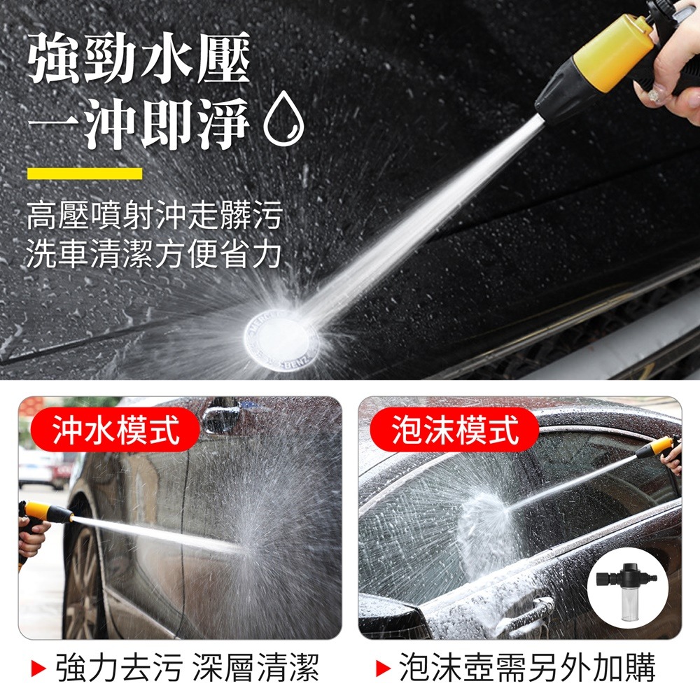 高壓伸縮水槍 高壓伸縮水管水槍 洗車水槍 水龍頭水槍 彈簧伸縮水管 家用水槍 水管水槍 高壓水槍 澆花水管-細節圖3