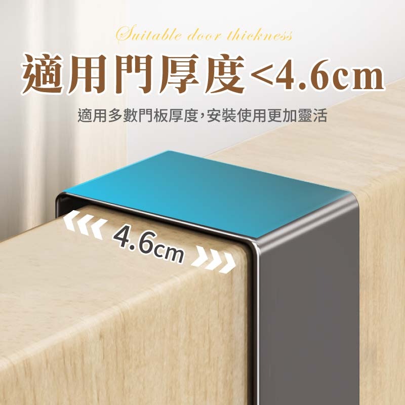 門後雙層掛勾架 門後雙層掛衣架 門後掛勾置物架 門後掛架 門後掛衣架-細節圖6